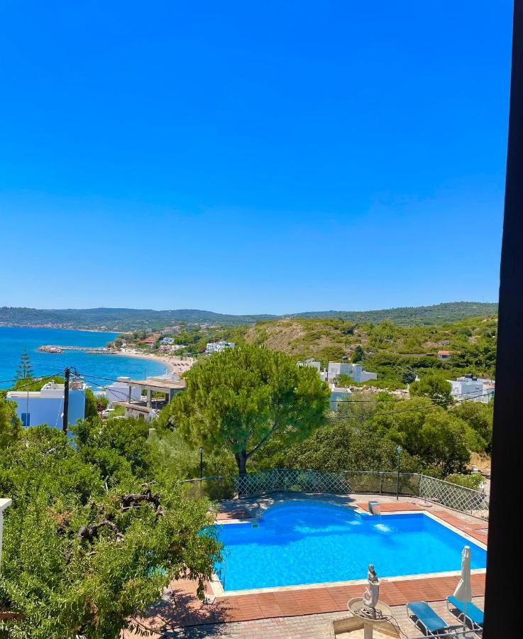 Vasilikos Apartments Paralia Agias Foteinis Экстерьер фото